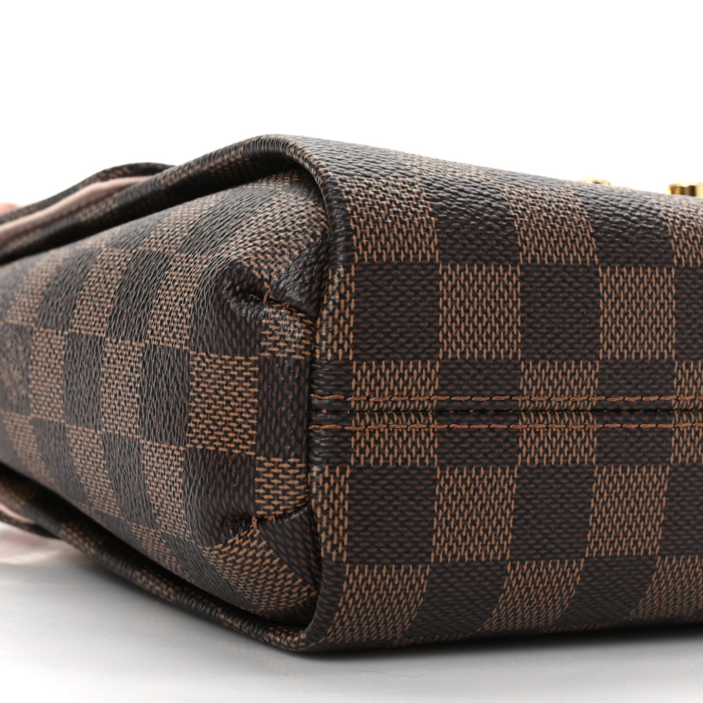 Damier Ebene Braided Croisette Cream Pink