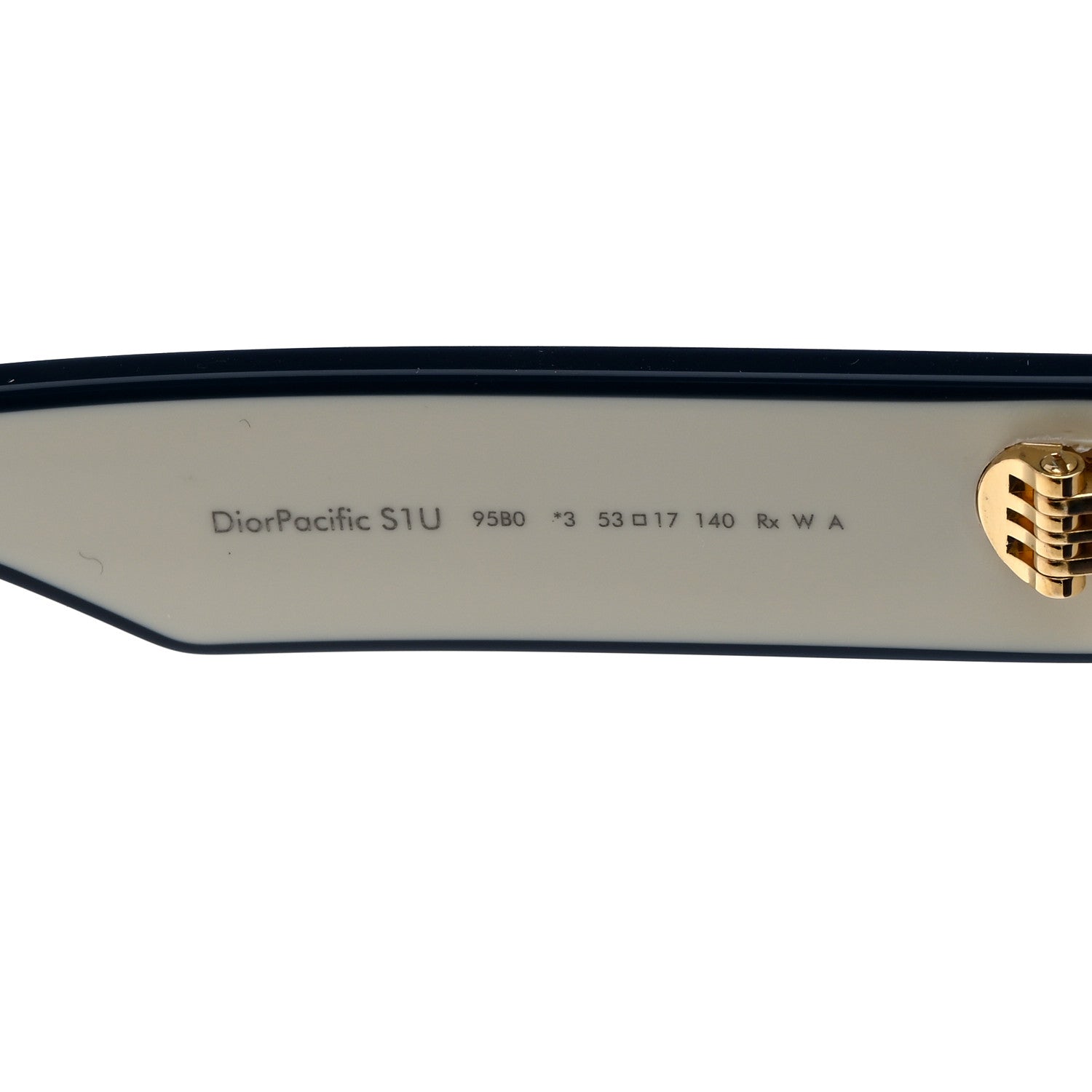 Christian Dior Diorpacific S1U Square Sunglasses White Blue 5 of 8