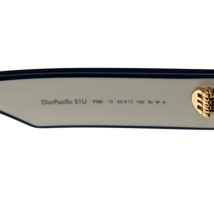 Christian Dior Diorpacific S1U Square Sunglasses White Blue 5 of 8