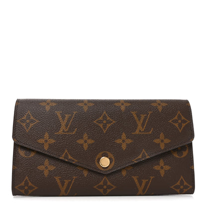 Louis Vuitton Monogram Sarah Wallet NM Rose Ballerine 1 of 7