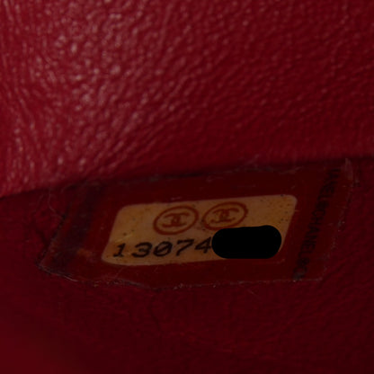 Chanel Lambskin Quilted Medium Double Flap Red 7 of 9