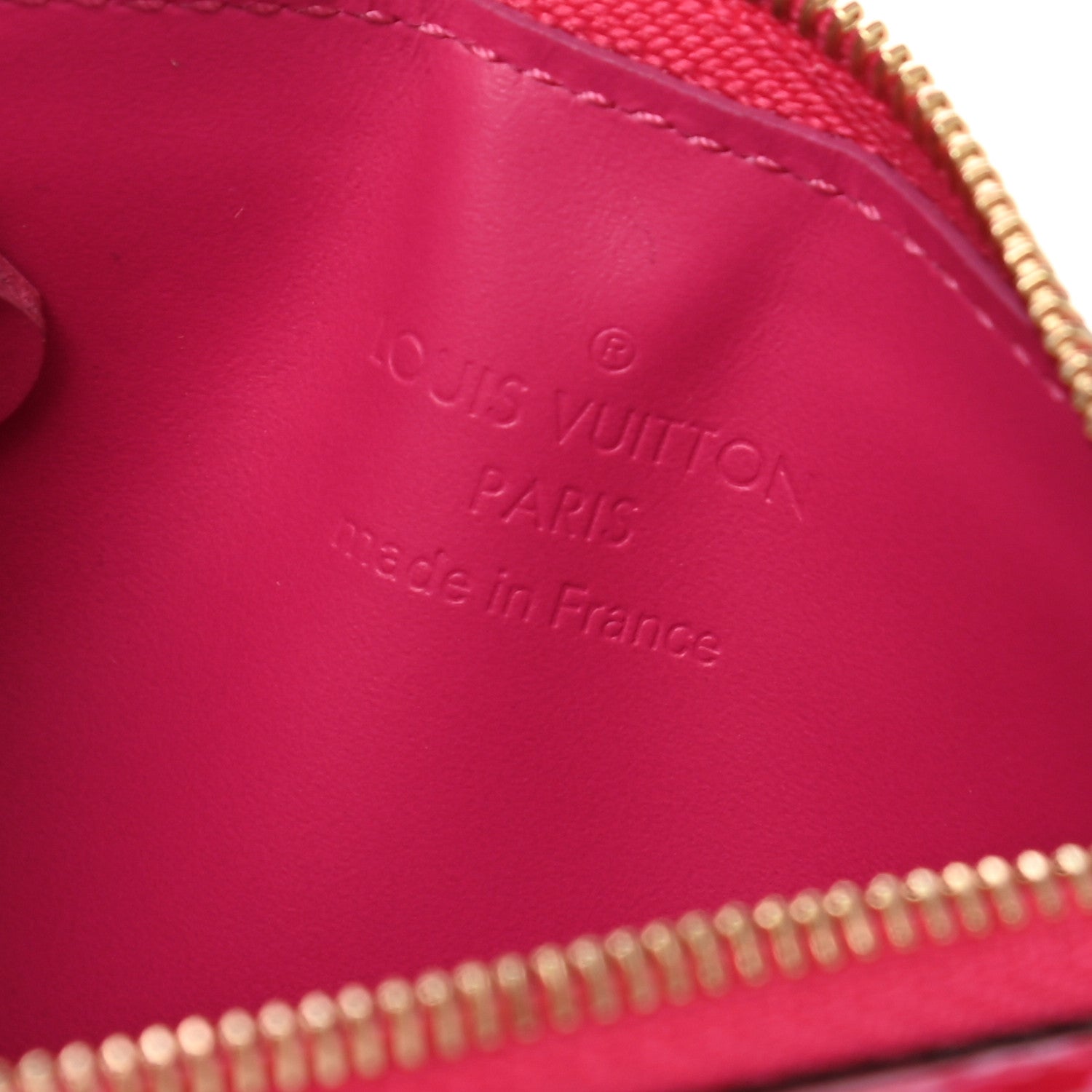 Louis Vuitton Vernis Valentine Key Pouch Fuchsia 6 of 6