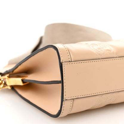 Gucci Calfskin GG Matelasse Small Slim Chain Shoulder Bag Naturale 9 of 12