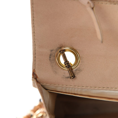 Chanel Caviar Timeless CC Wallet on Chain WOC Beige 23 of 24