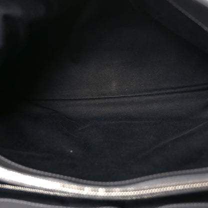 Saint Laurent Calfskin Y Quilted Monogram Large Loulou Chain Satchel Earth 4 of 9