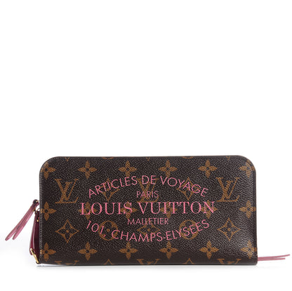 Louis Vuitton Monogram Articles de Voyage Ikat Insolite Wallet Rose Velours 1 of 7