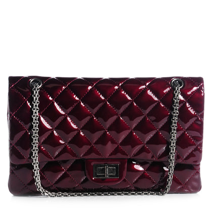 Chanel Patent 2.55 Reissue 227 Flap Bordeaux 1 of 8