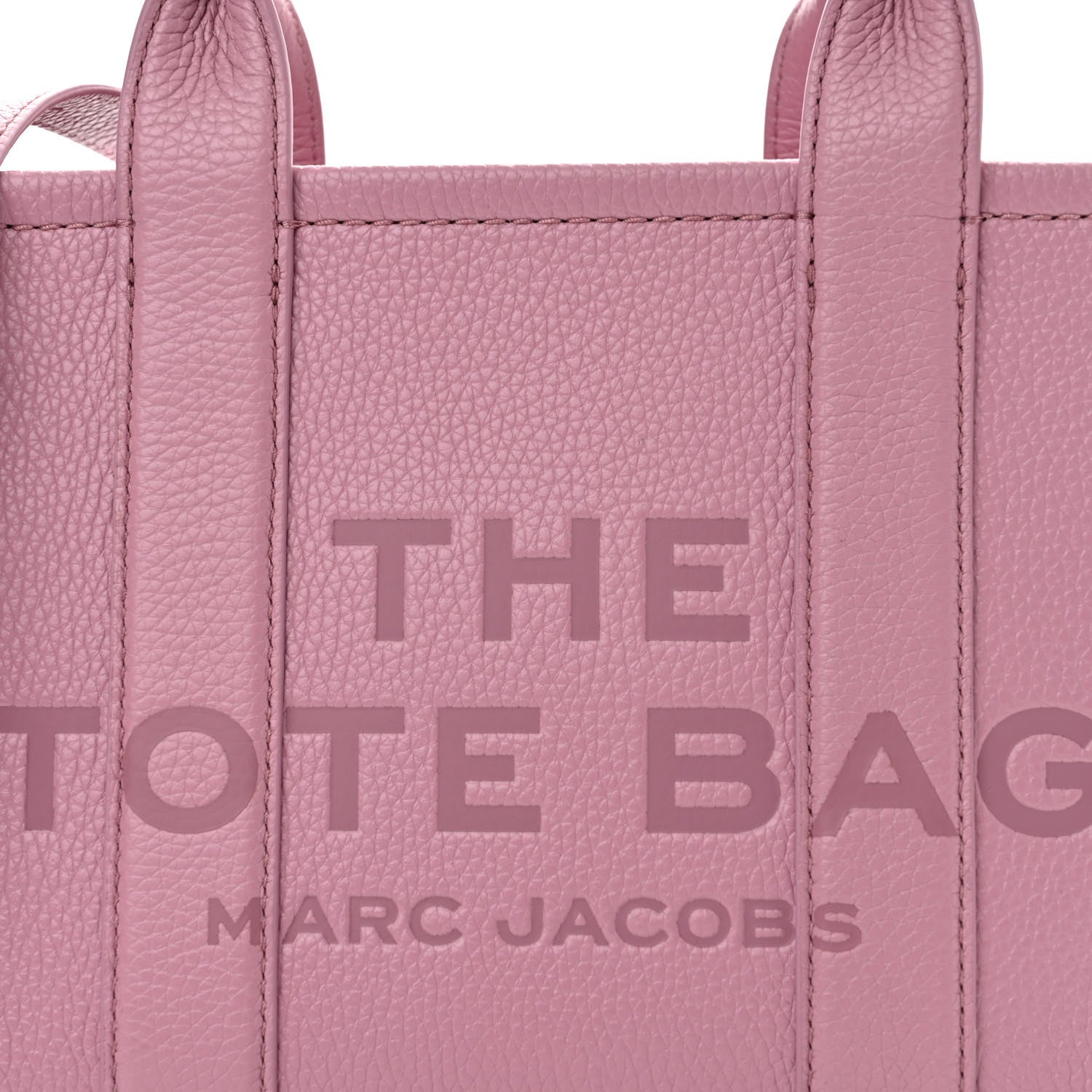 Marc Jacobs Grained Calfskin Small The Tote Bag Lilas 8 of 10