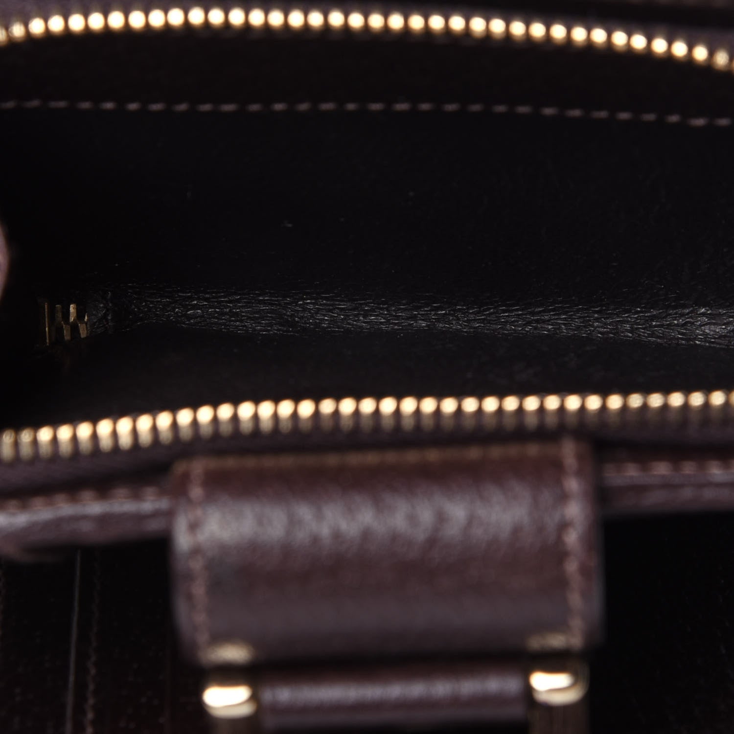 Gucci Monogram D Ring Compact Wallet Dark Brown 6 of 12