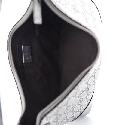 Gucci Metallic Guccissima Small Shoulder Bag Silver 7 of 9