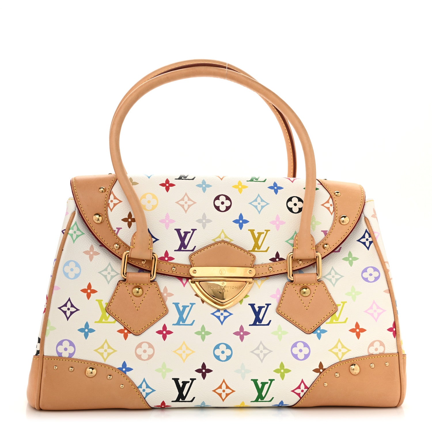 Louis Vuitton Monogram Multicolor Beverly GM White 1 of 9