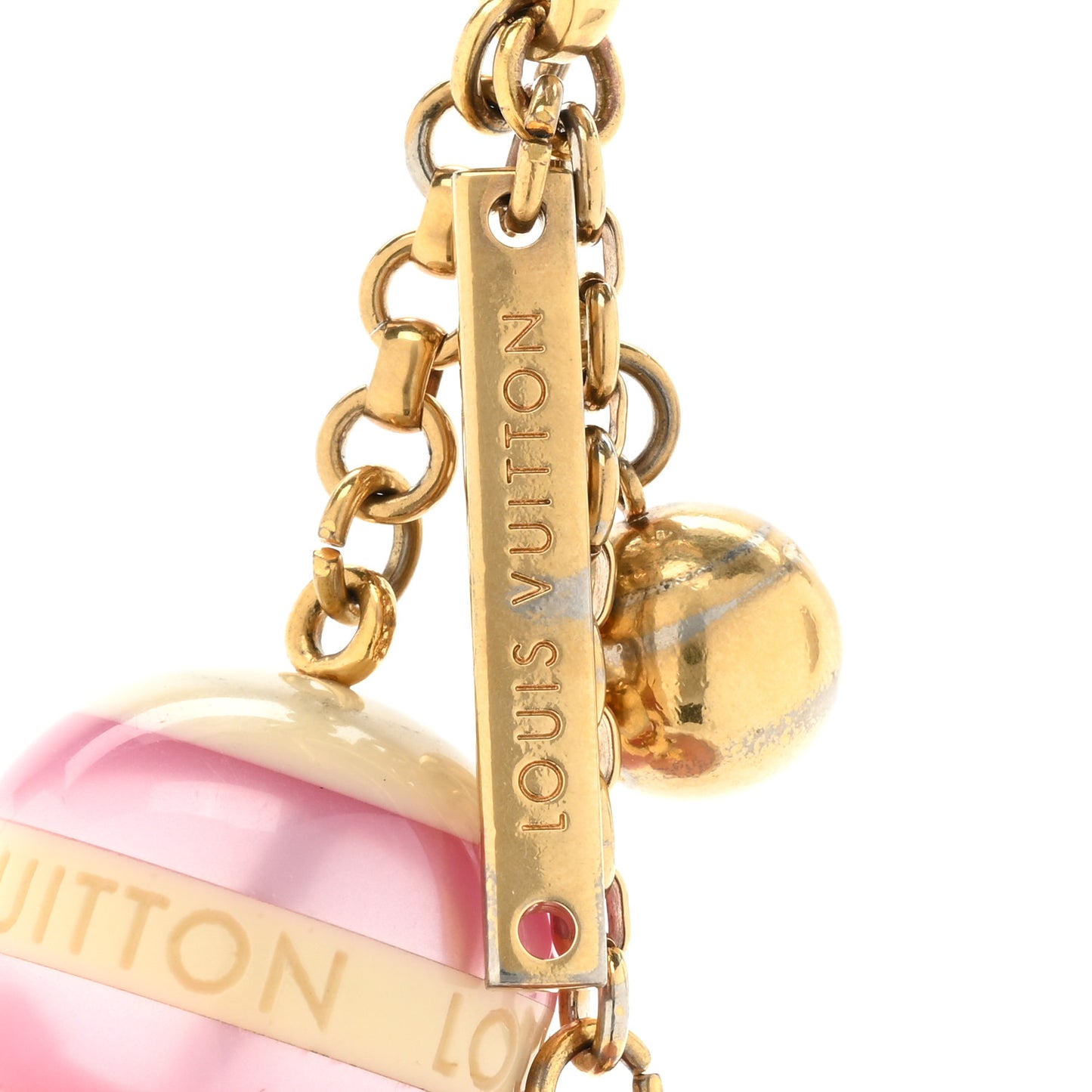 Mini Lin Croisette Bag Charm Violet
