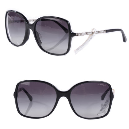 Chanel Chain Sunglasses 5210-Q-A Black Silver 1 of 5