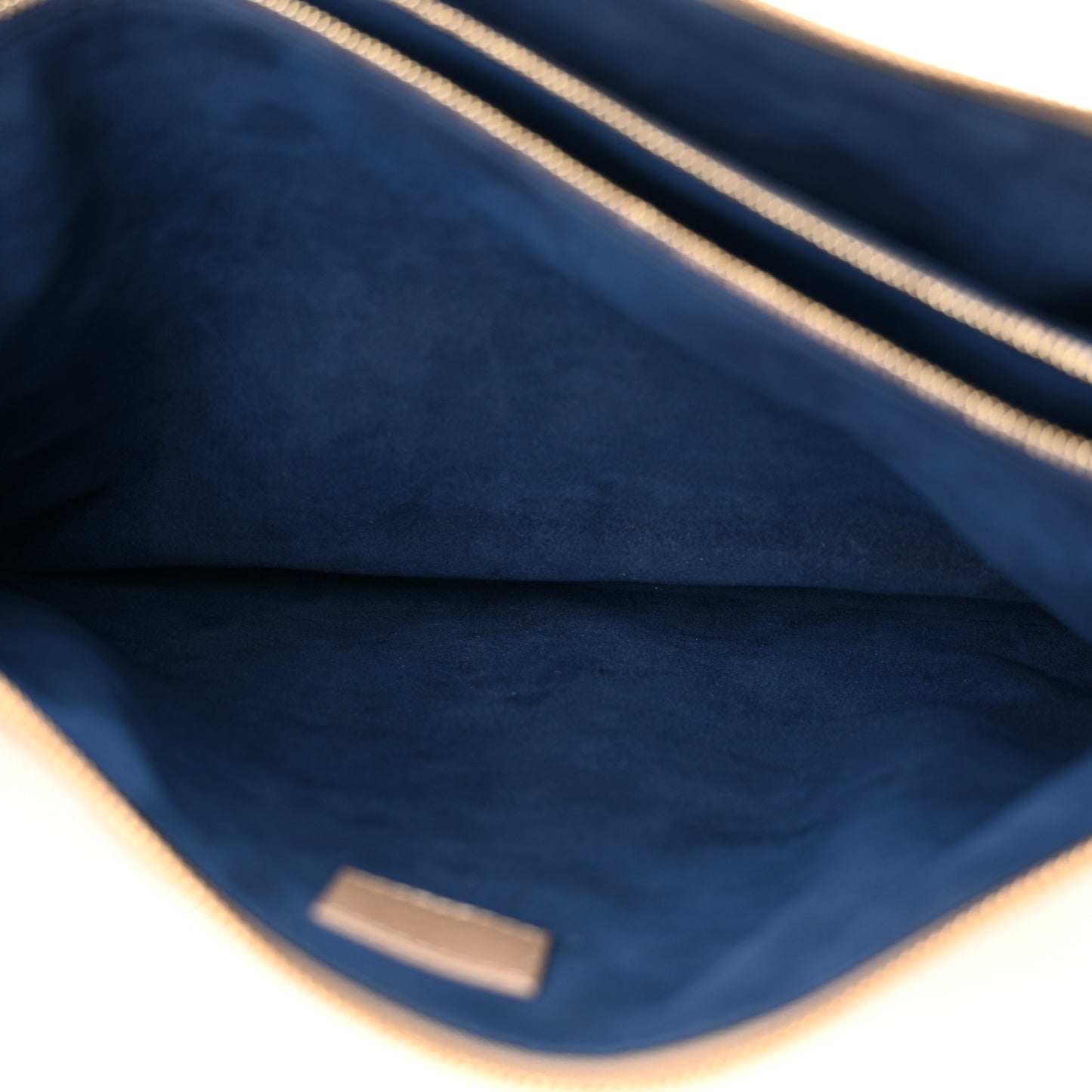 Lambskin Embossed Monogram Coussin MM Taupe