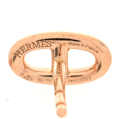 Hermes 18K Rose Gold TPM Farandole Stud Earrings 4 of 4