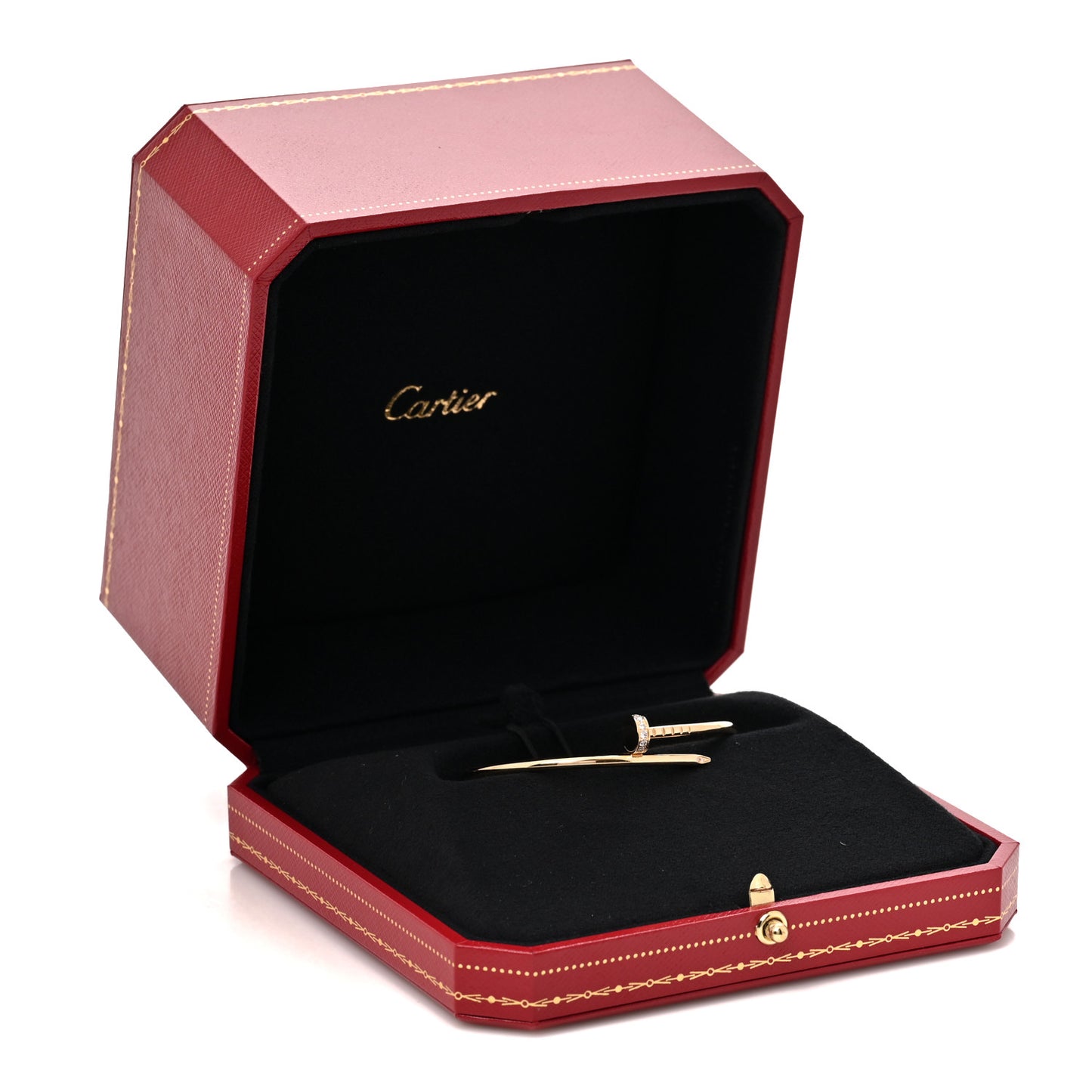 18K Yellow Gold Diamond Small Juste Un Clou Bracelet 15