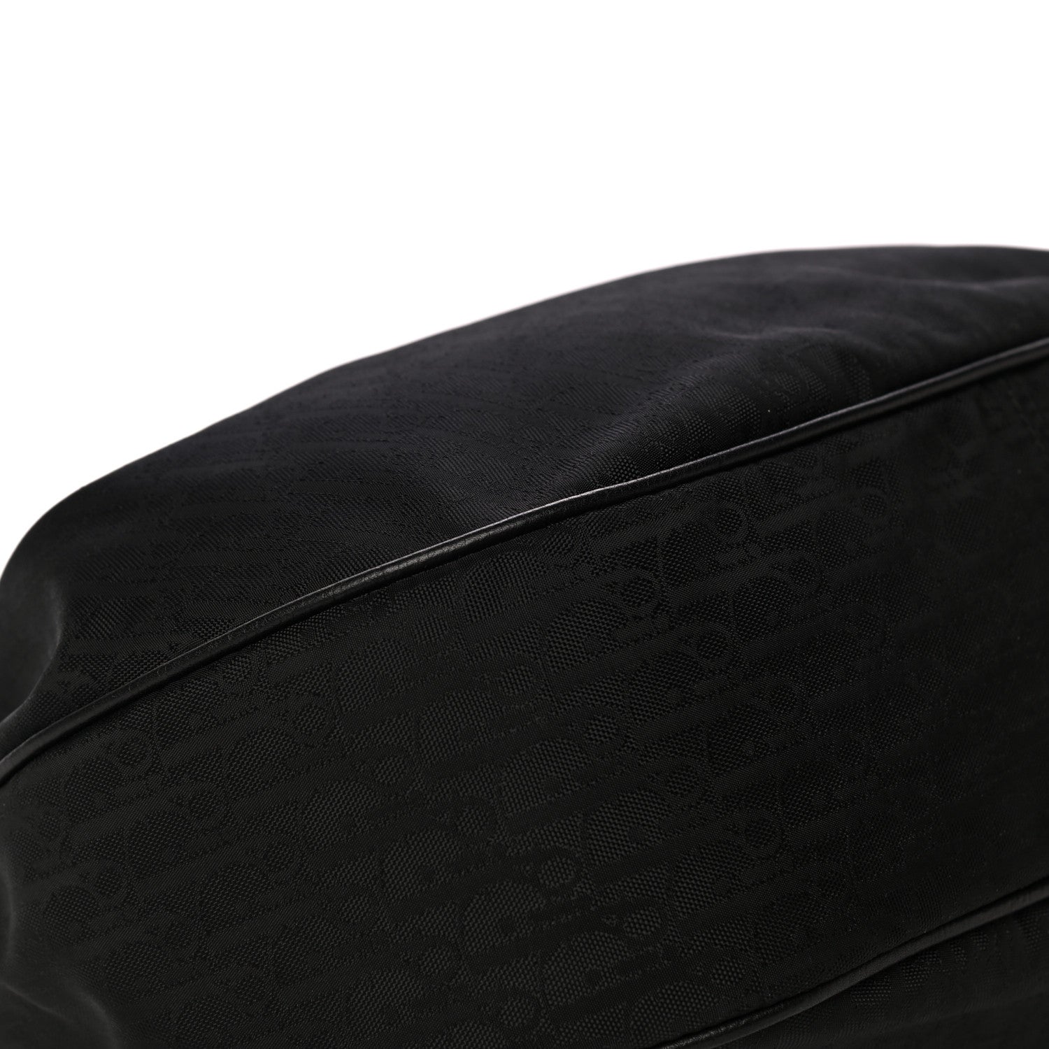 Christian Dior Nylon Monogram Lovely Hobo Black 10 of 11