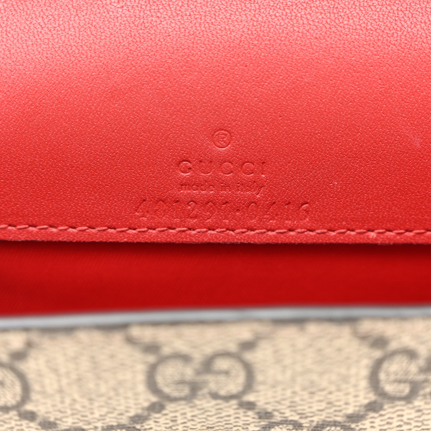 Gucci GG Supreme Monogram Mini Cherry Chain Bag 6 of 10