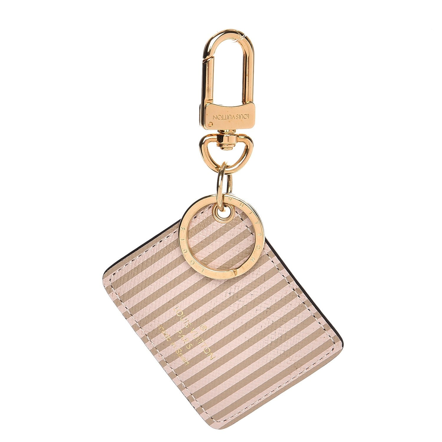 Louis Vuitton Damier Ebene Trunks and Locks Bag Charm 3 of 4