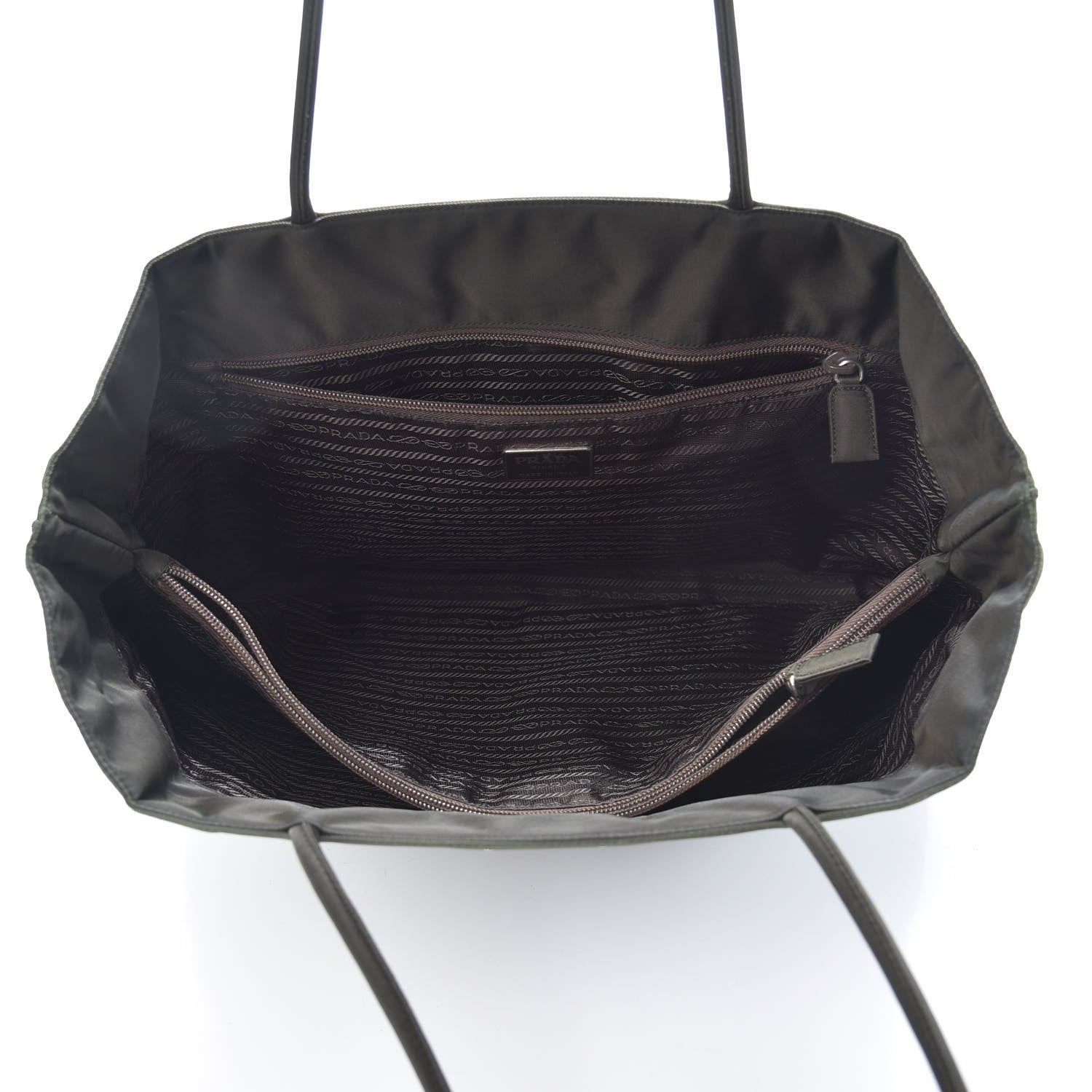 Prada Tessuto Nylon Tote Black 5 of 10