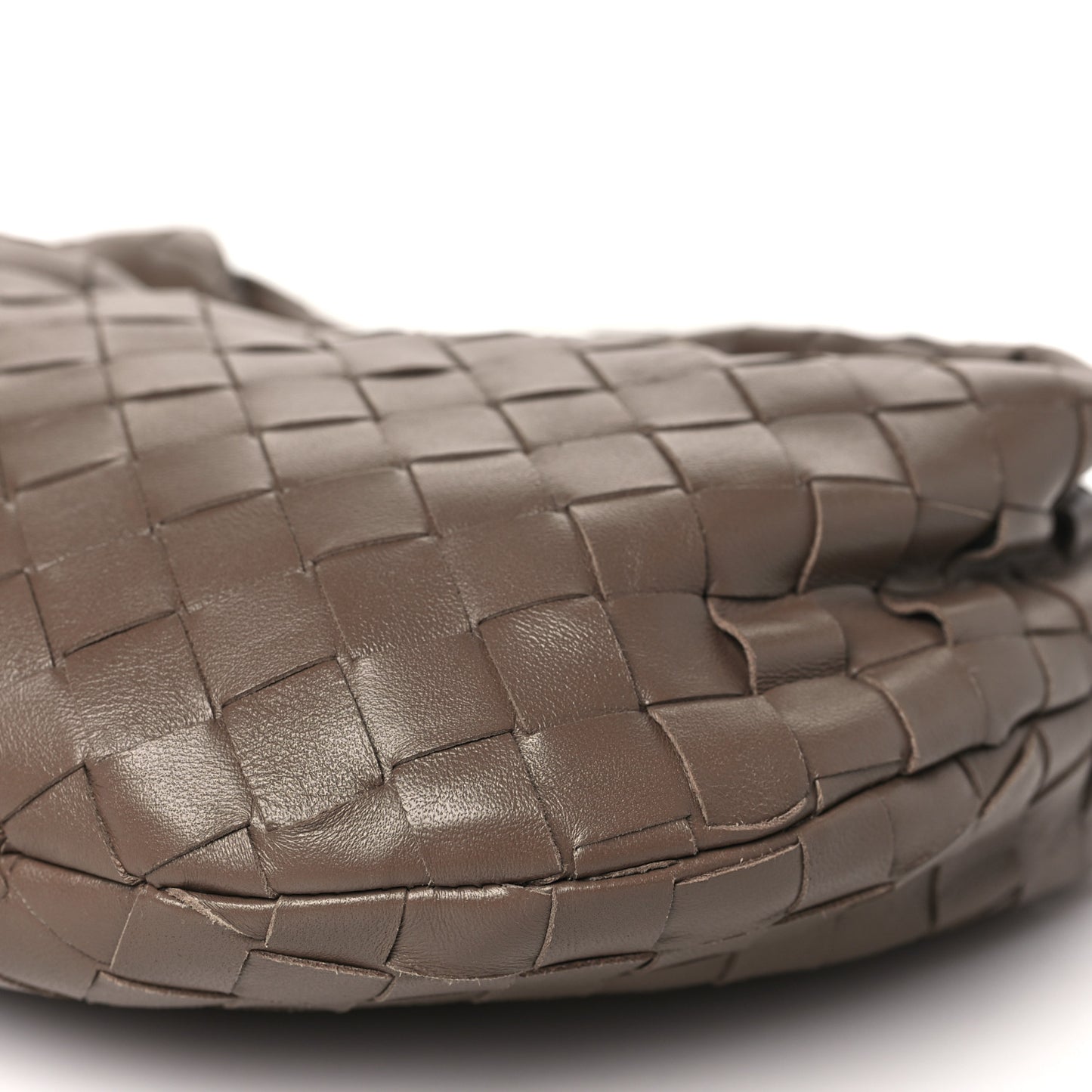 Nappa Intrecciato Mini Jodie Dark Taupe