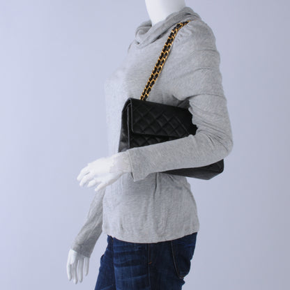 Chanel Lambskin Medium Double Flap Black 2 of 7