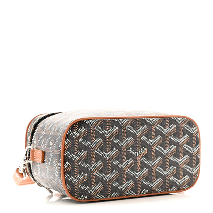 Goyard Goyardine Muse Mini Vanity Case Black Gold 4 of 9