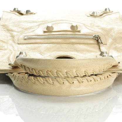 Balenciaga Agneau Giant 21 Silver Hardware Folder Sahara 5 of 8