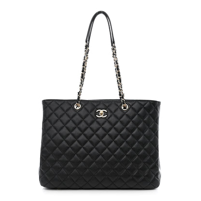 Chanel Caviar Quilted Large Shopping Tote Black 1 of 11