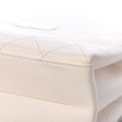 Chanel Lambskin Quilted Small Coco Lux Flap White 13 of 13