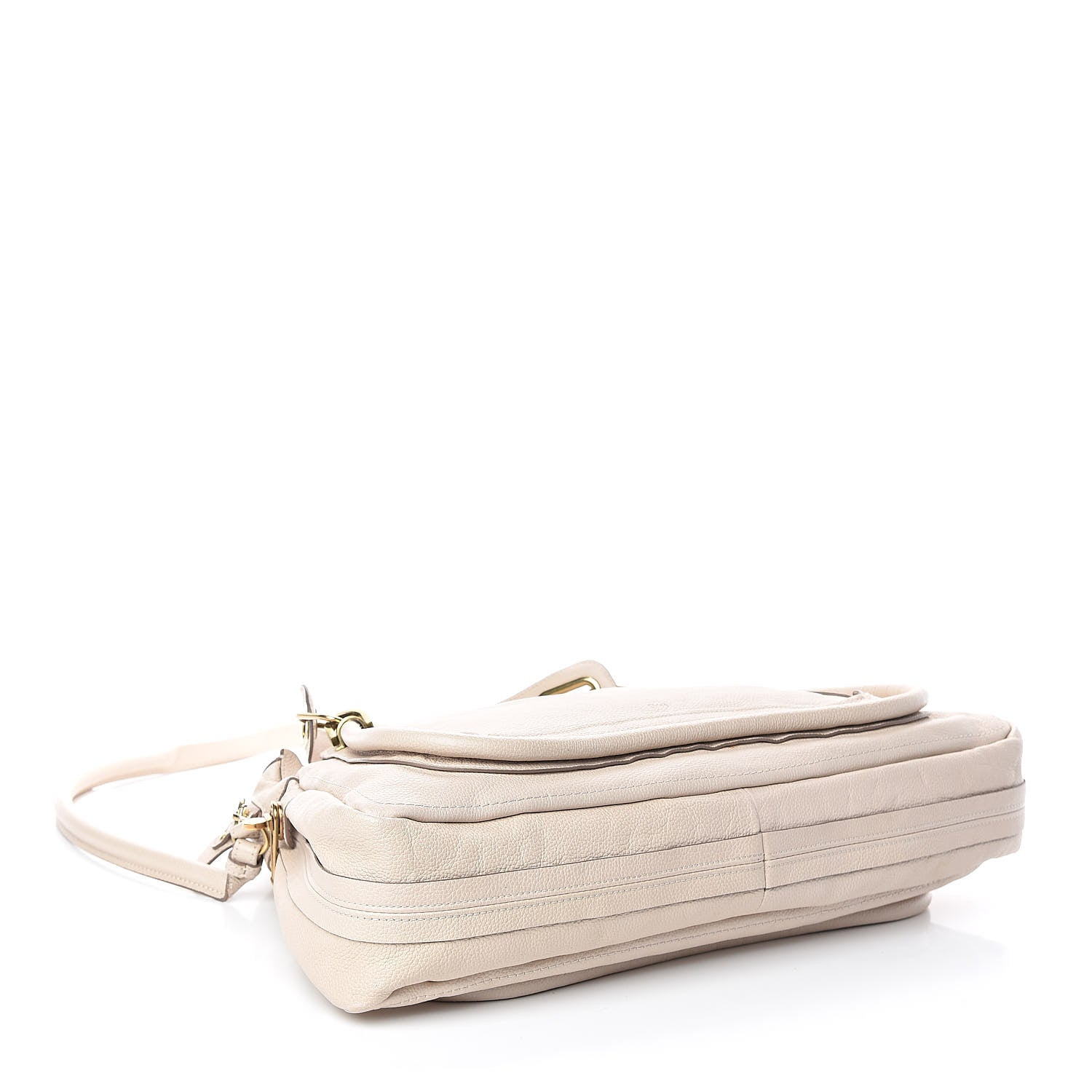 Chloe Calfskin Large Paraty Biscotti Beige 4 of 9