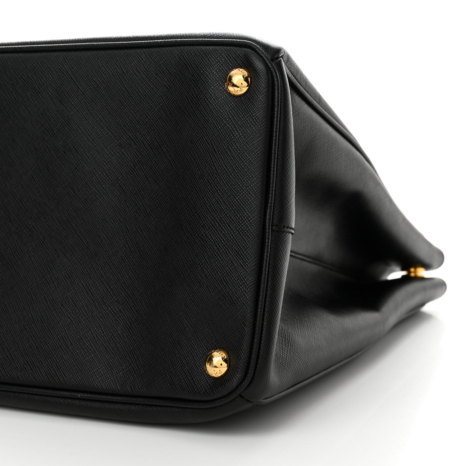 Prada Saffiano Lux Large Tote Tote Black 9 of 11