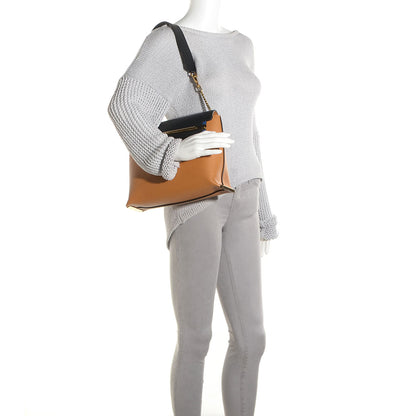 Chloe Calfskin Medium Clare Shoulder Bag Teak Brown 2 of 10