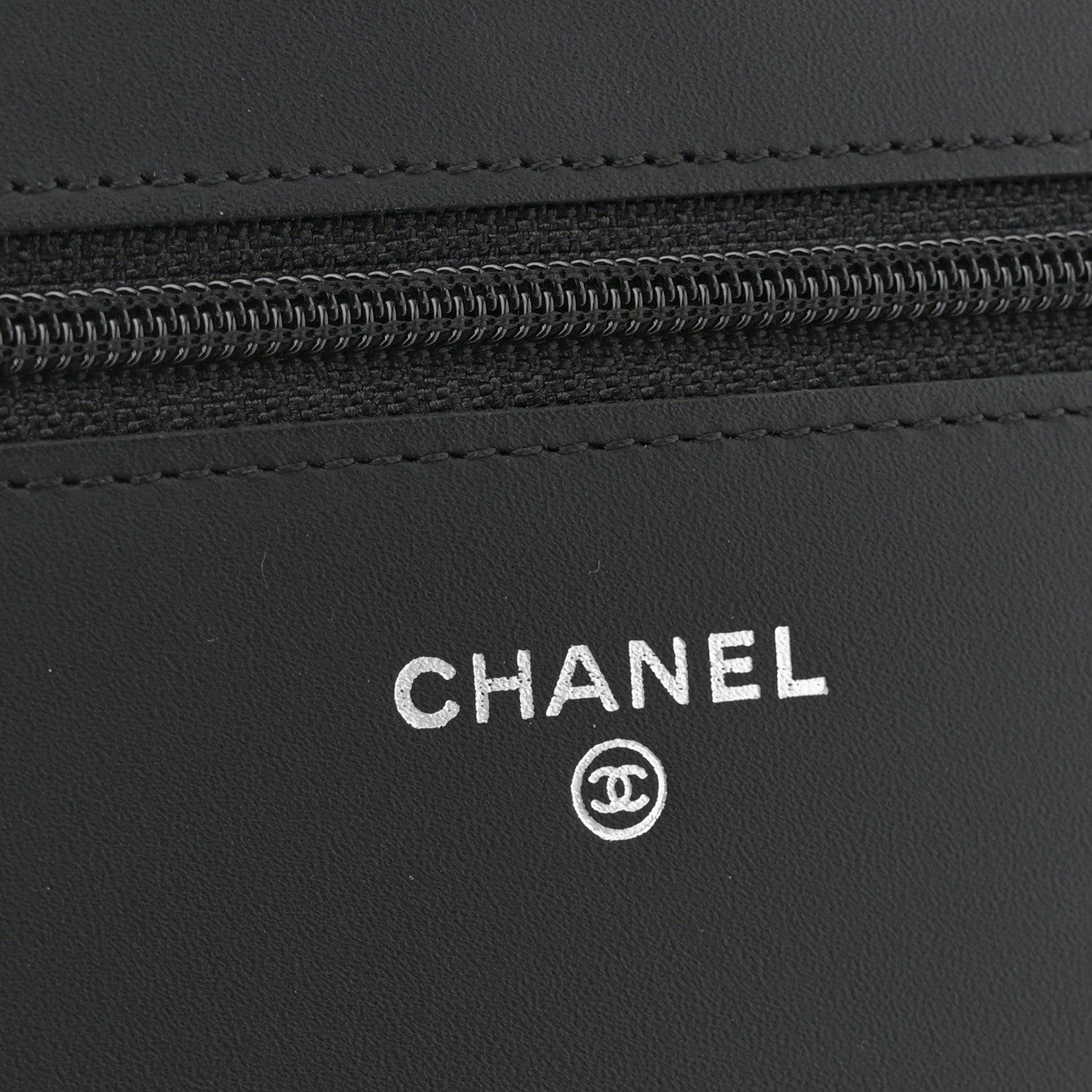 Chanel Caviar Timeless CC Wallet on Chain WOC Black 6 of 11