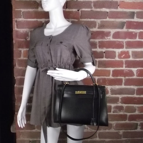 Box Leather Kelly 32