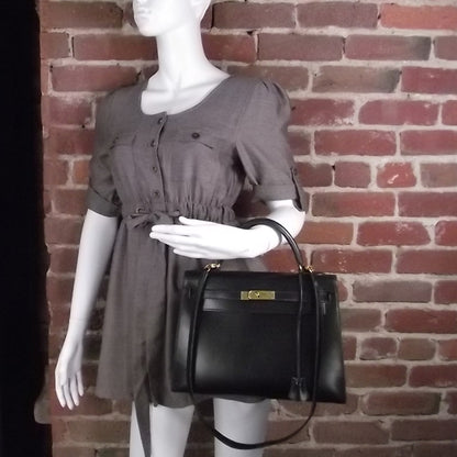 Hermes Box Leather Kelly 32 2 of 11