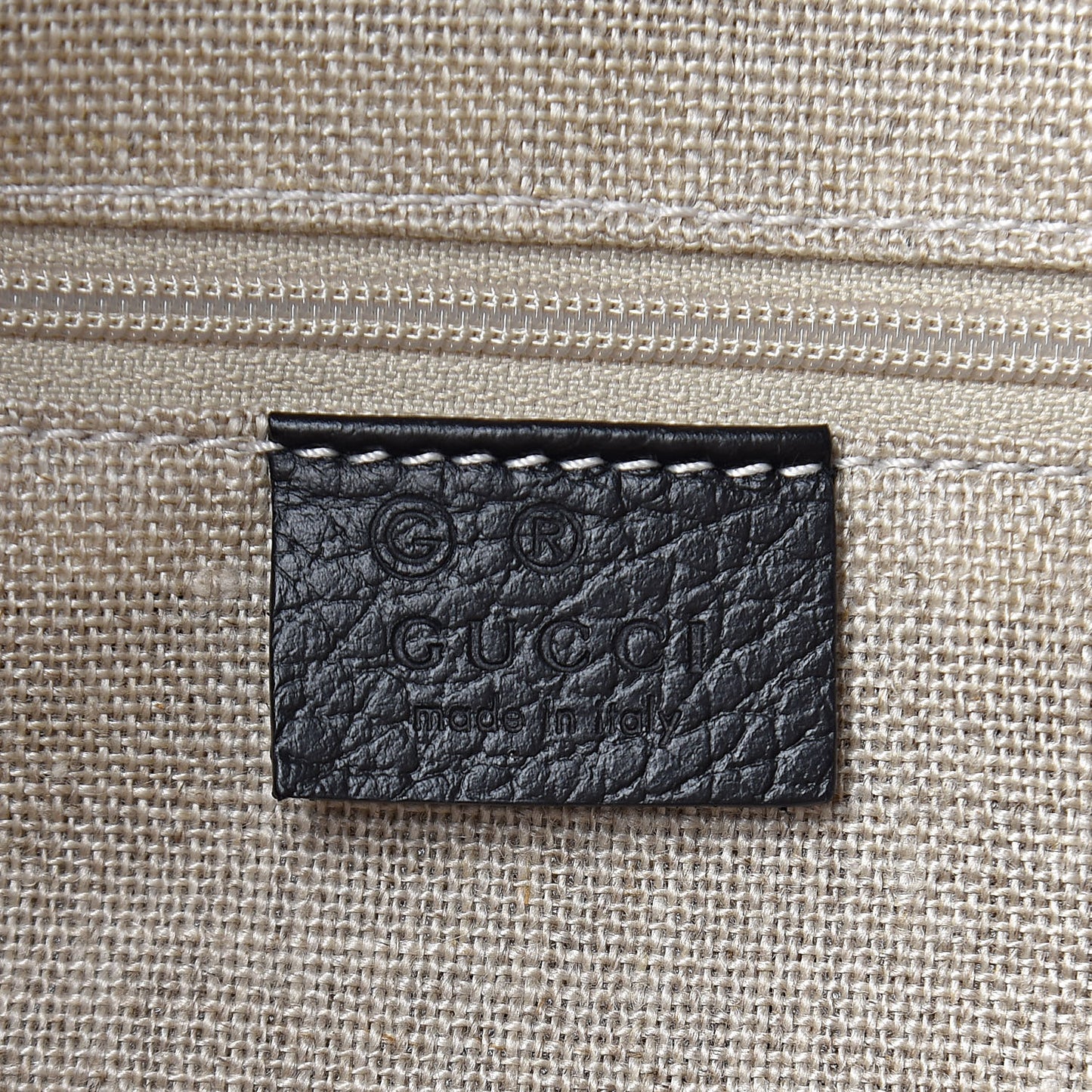 Dollar Calfskin GG Hobo Black