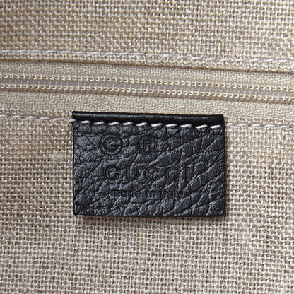 Gucci Dollar Calfskin GG Hobo Black 5 of 11