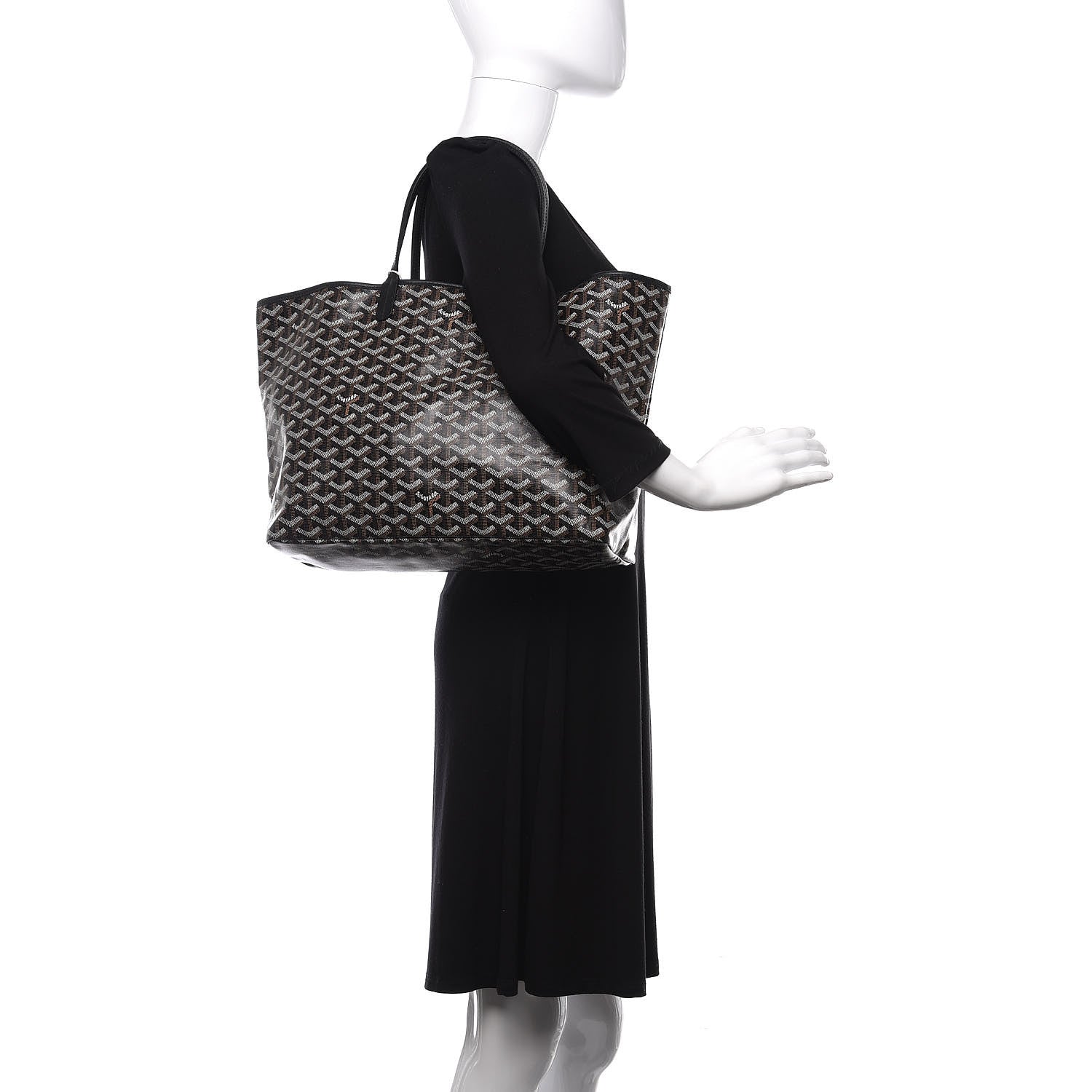 Goyard Goyardine Saint Louis PM Black 2 of 10