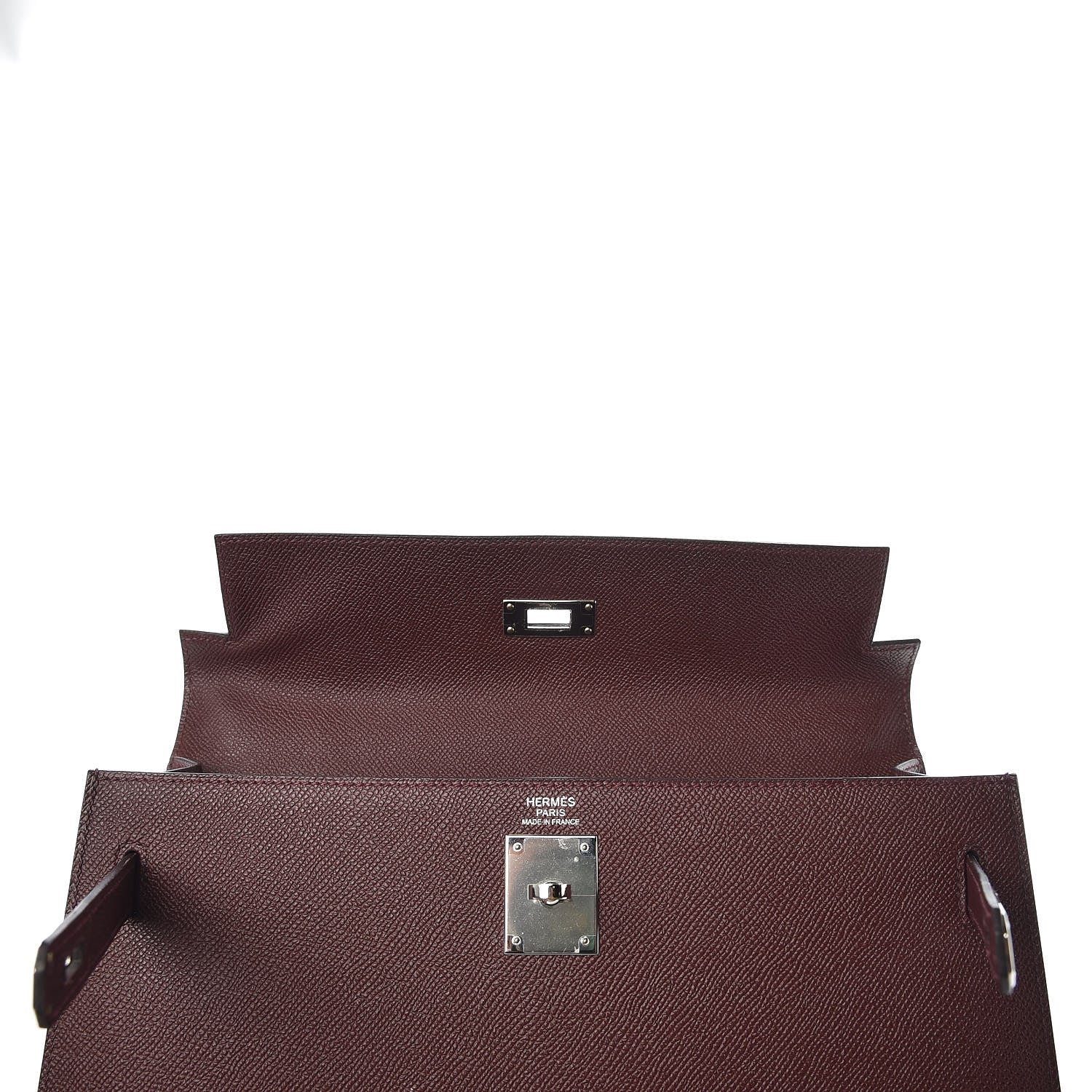Hermes Epsom Kelly Sellier 32 Bordeaux 35 of 37