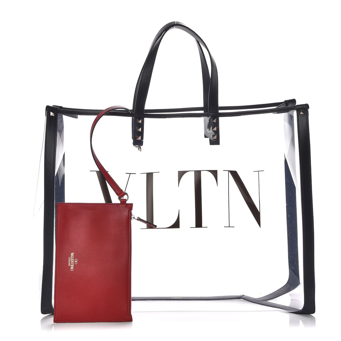 Plexy VLTN Large Shopping Bag Transparent