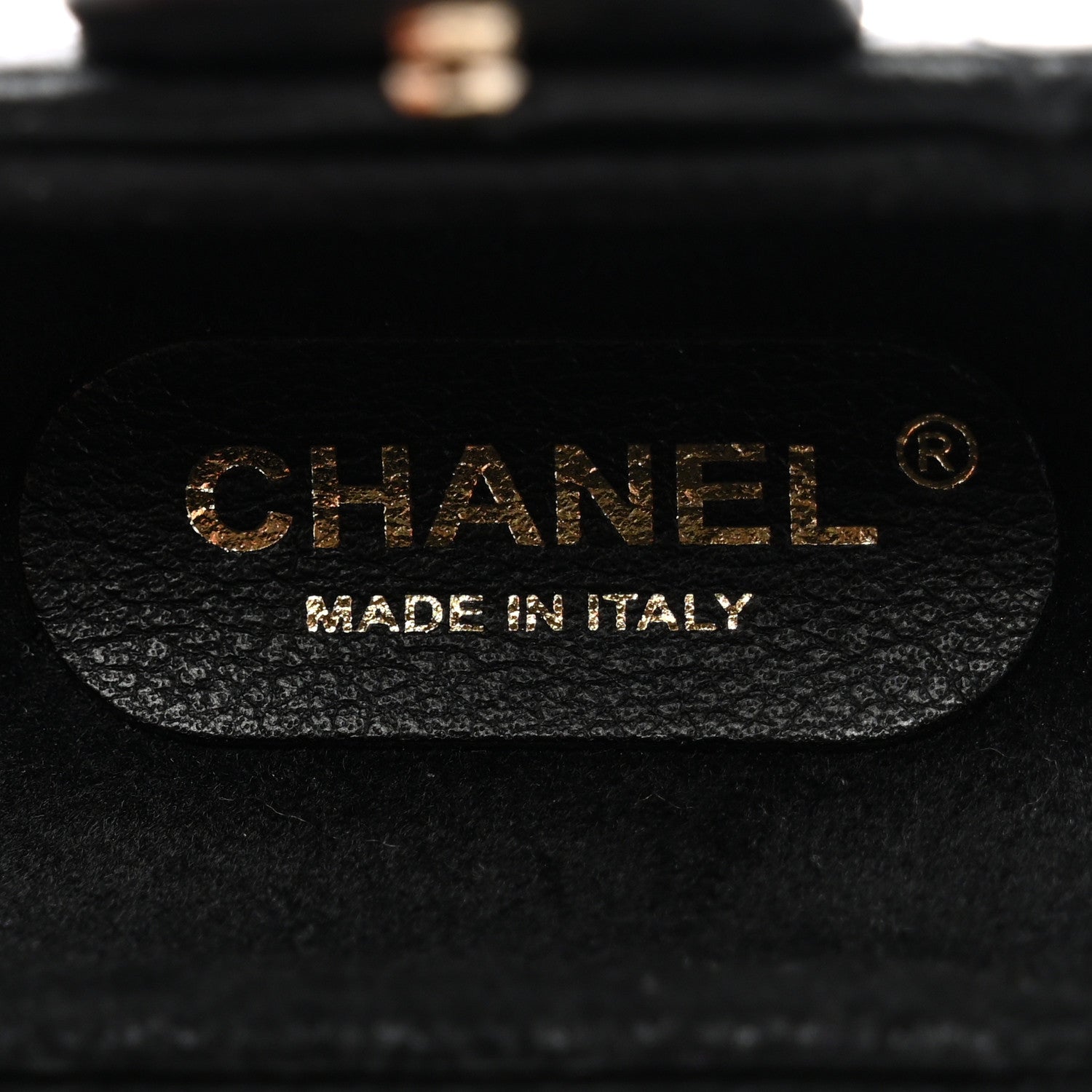 Chanel Lambskin Quilted Airpods Pro Case With Chain Black 4 of 6