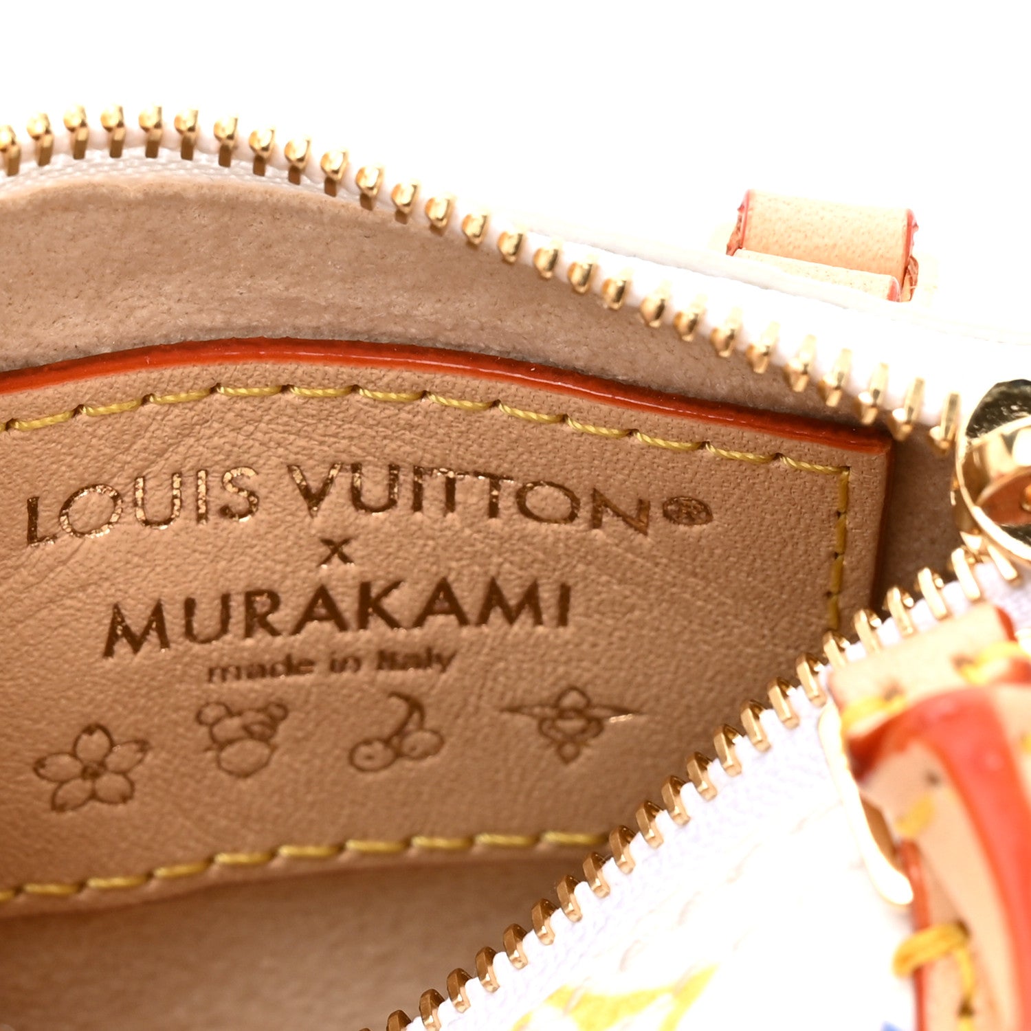 Louis Vuitton x TM Micro Speedy Bag Charm White 6 of 6
