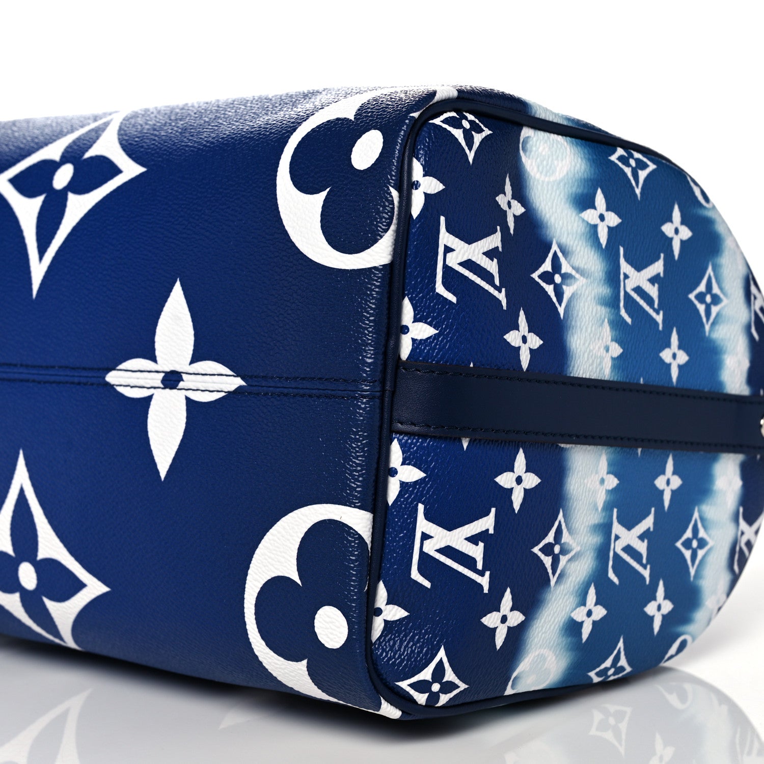 Louis Vuitton Monogram Escale Speedy Bandouliere 30 Blue 10 of 10