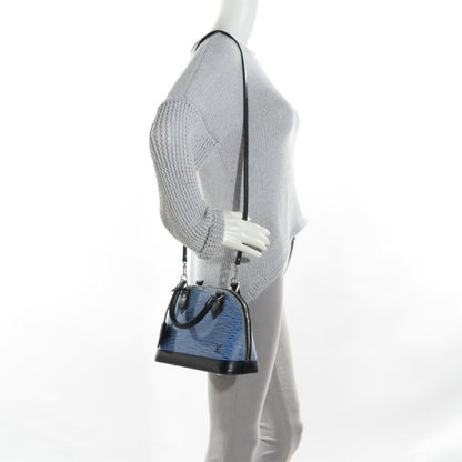 Louis Vuitton Epi Alma BB Denim Light 2 of 7