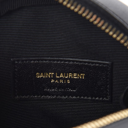 Saint Laurent Calfskin Matelasse Small Monogram Bubble Crossbody Black 6 of 10