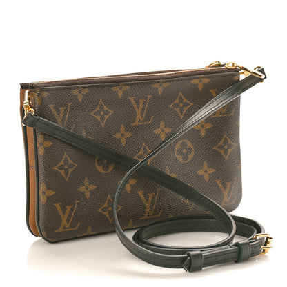 Louis Vuitton Reverse Monogram Giant Double Zip Pochette 2 of 9