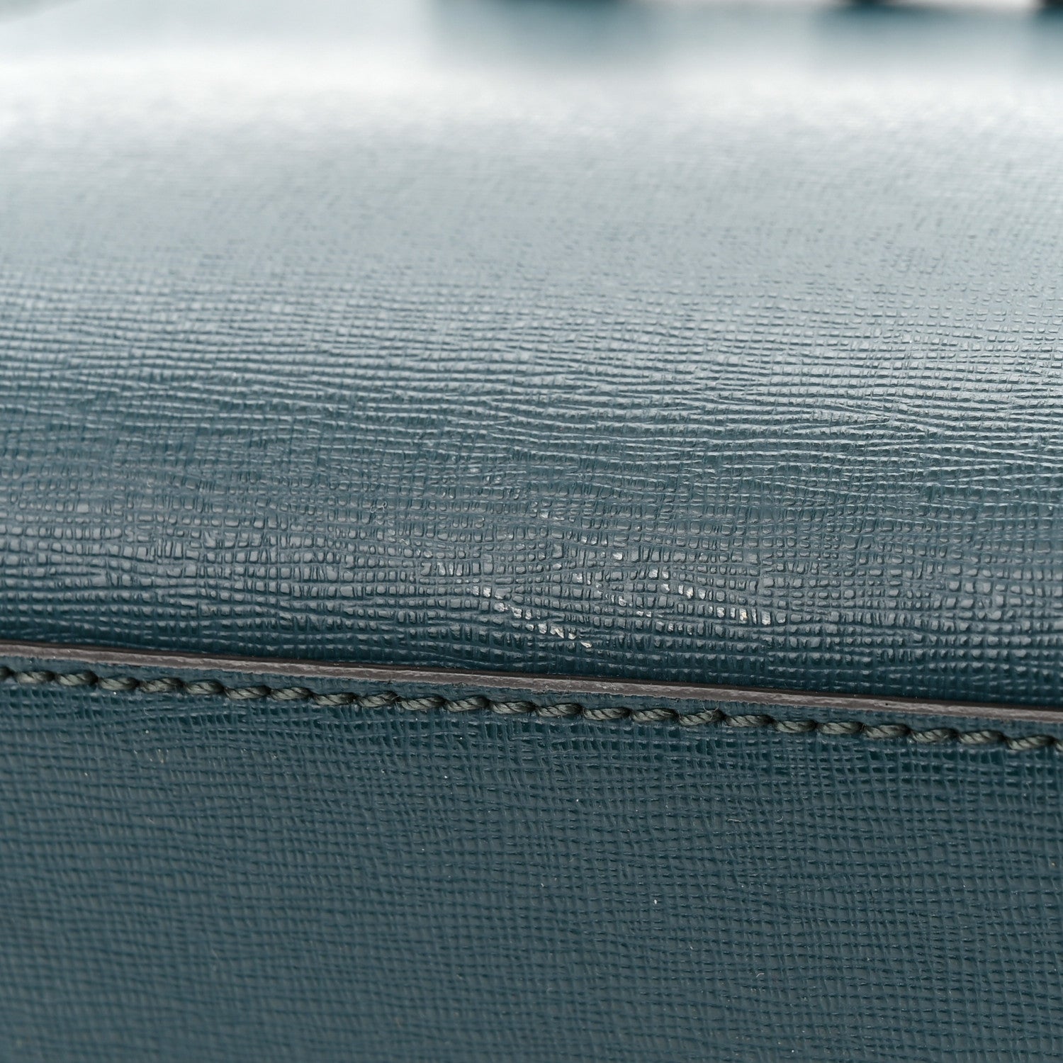 Fendi Vitello Elite Petite 2Jours Tote Oceano 11 of 11