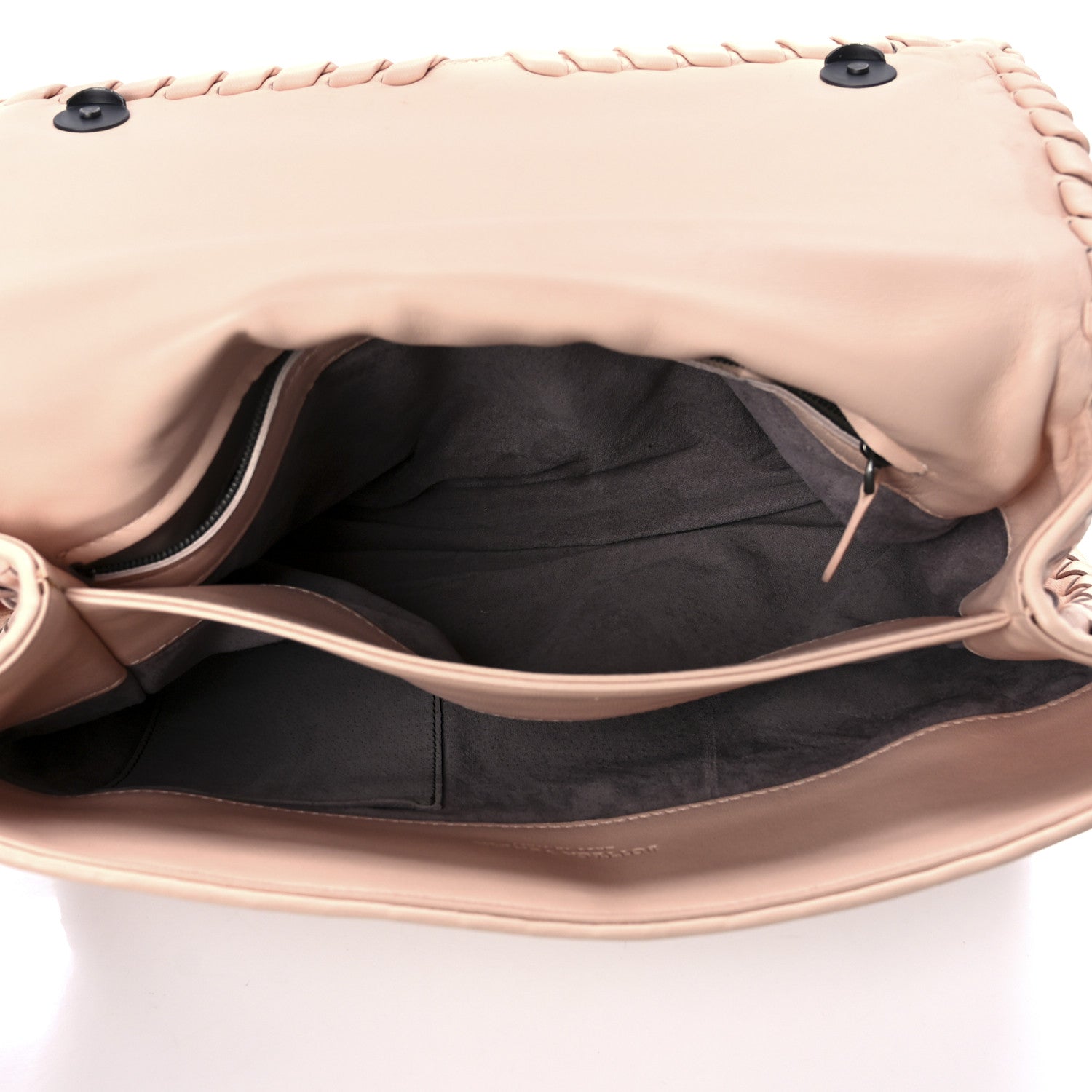 Bottega Veneta Nappa Intrecciato Baby Olimpia Shoulder Bag Petale 6 of 13