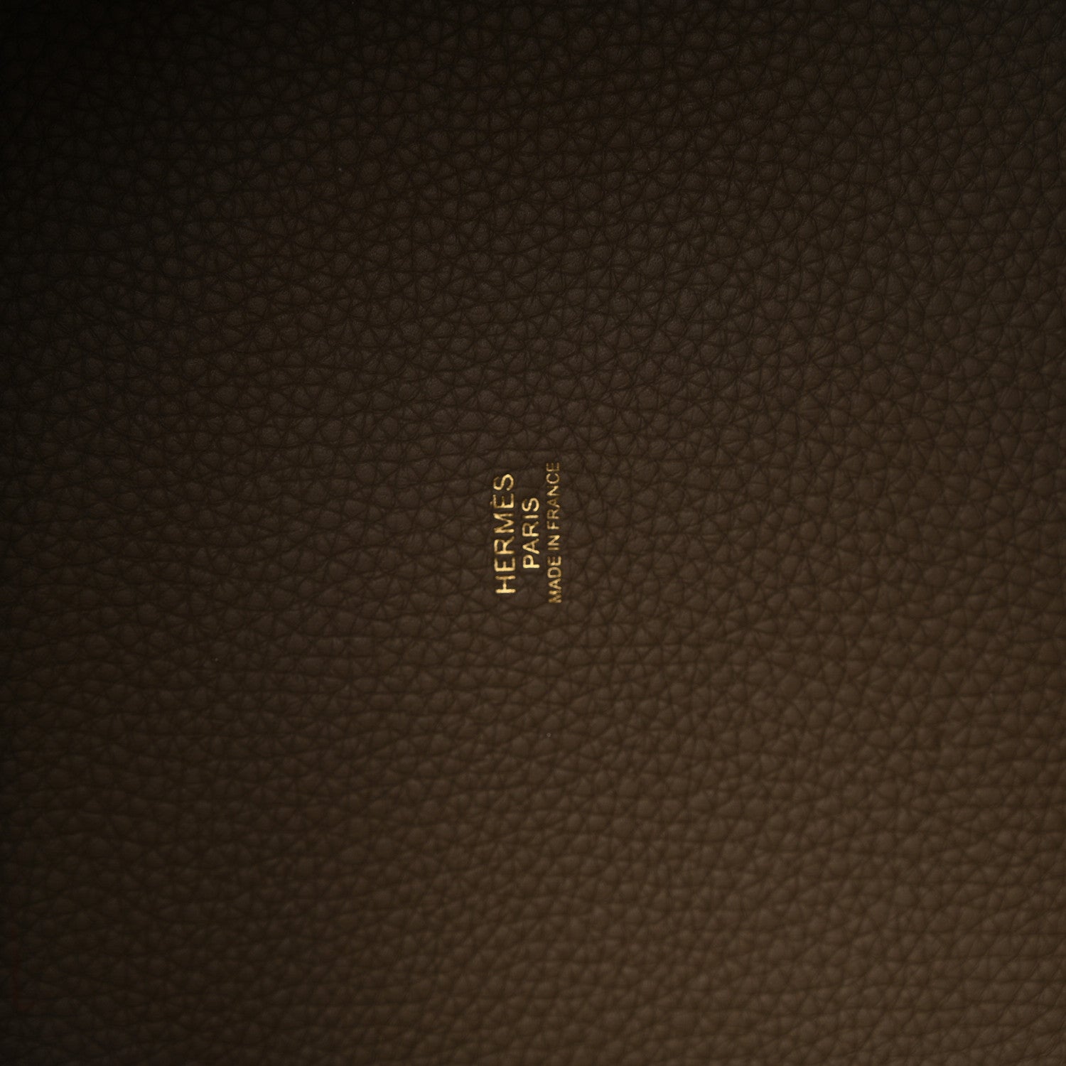 Hermes Taurillon Clemence Picotin Lock 22 MM Etoupe 6 of 10
